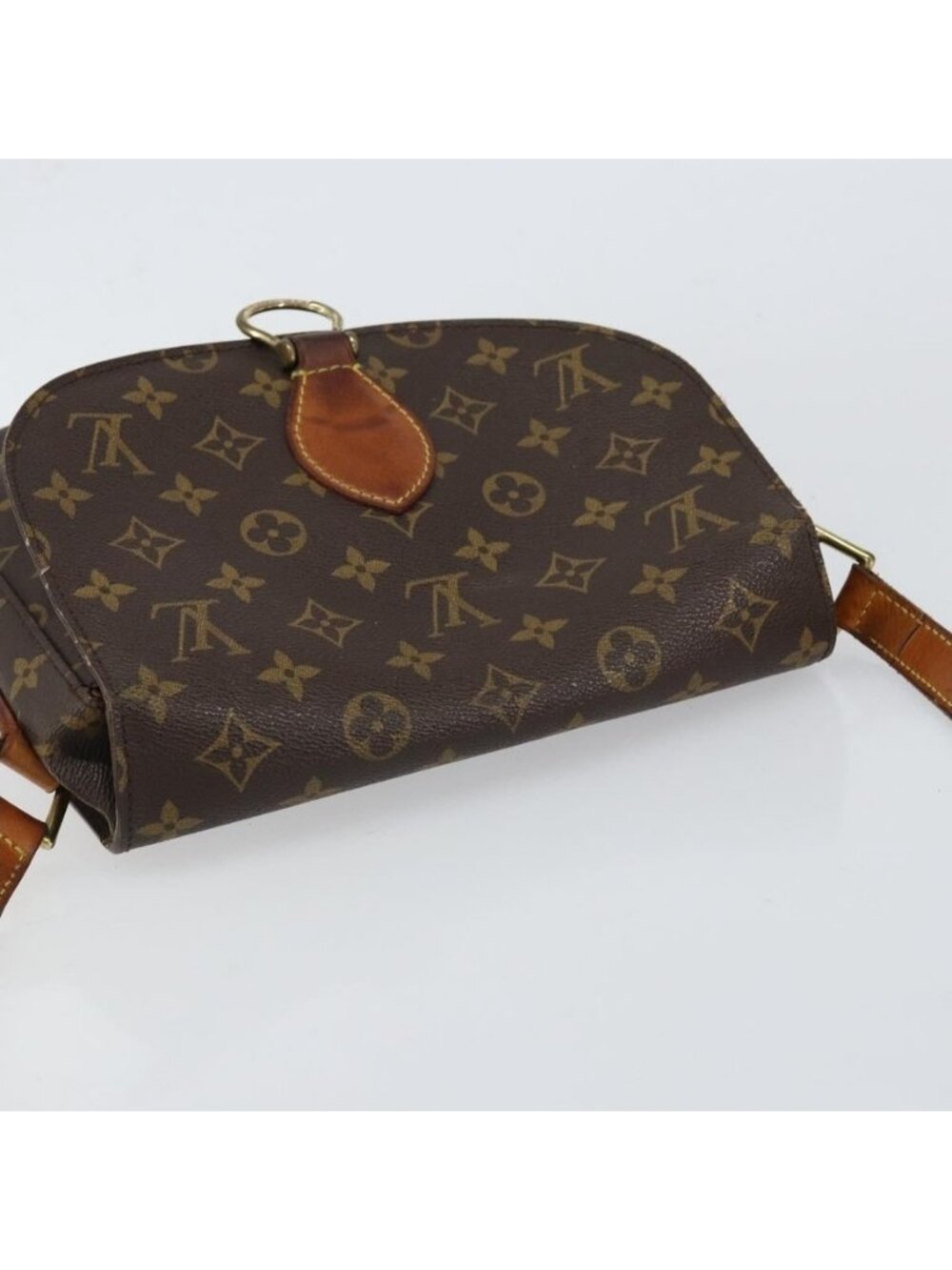 Authentic LOUIS VUITTON Monogram Saint Cloud GM Shoulder Bag M51242 LV - Picture 13 of 16